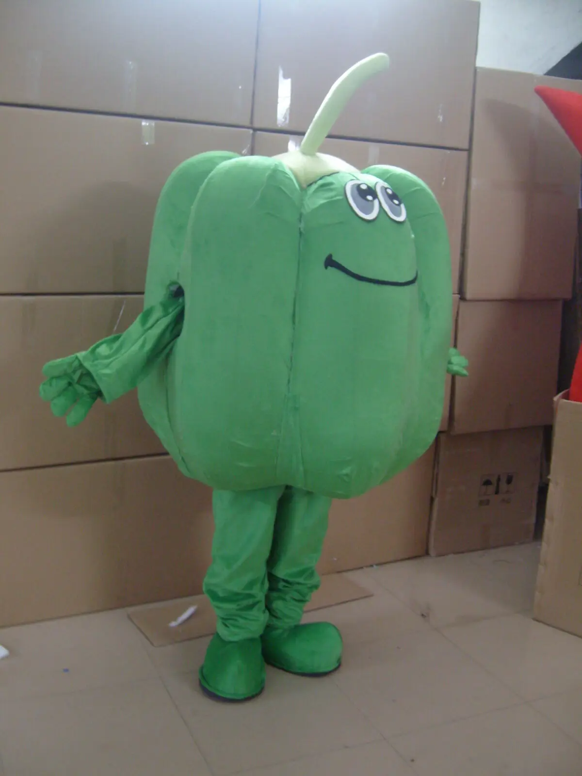 

Pepper Vegetable Mascot Costume Suits Cosplay Party Game Dress Outfits Advertising Carnival Halloween Xmas Easter Festival Adult