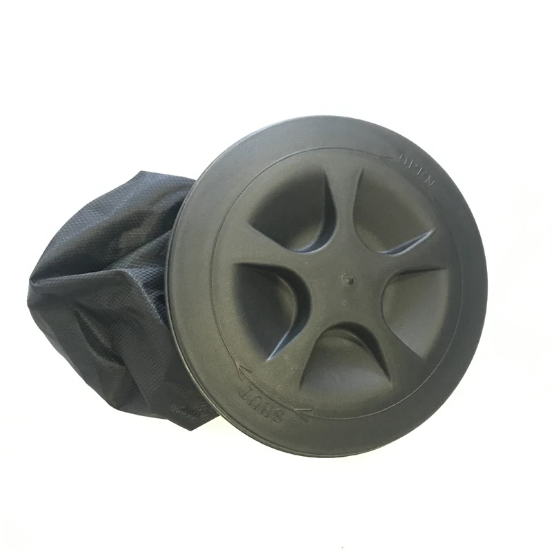 

6 Inch Kayak Durable Marine Deck Plate Easy Install Accessories Hatch Cover Boat Screws Round with Bag
