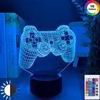 Игровой коврик с 3D иллюзией P4P, светодиодный ночсветильник для детей, декор для детской спальни, приз за событие, приз, идея магазина, изменение цвета, Настольная Ночная лампа