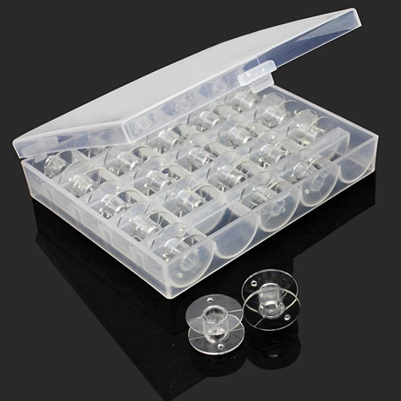 Набор катушек для швейной машинки чехол шпулек аксессуары шитья 10/25 шт. | Дом и сад