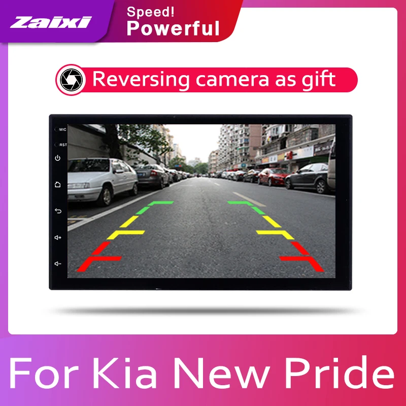 ZaiXi 2din автомобильный мультимедийный Android Автомагнитола для Kia New Pride Sephia Sport 2005 ~ 2011