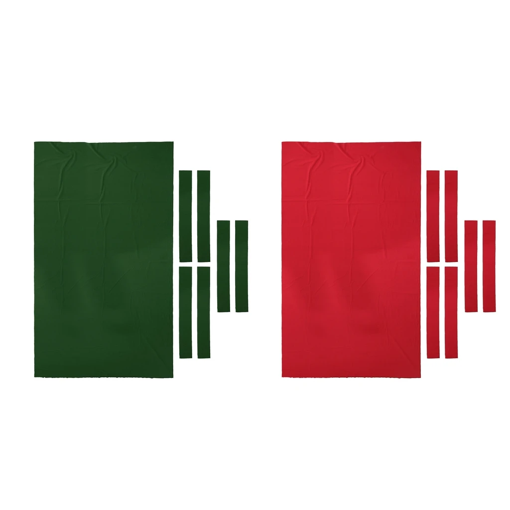 

9ft Pool Table Cloth Snooker Felt Wool Blend Deluxe Billiard Table Bed Cushion