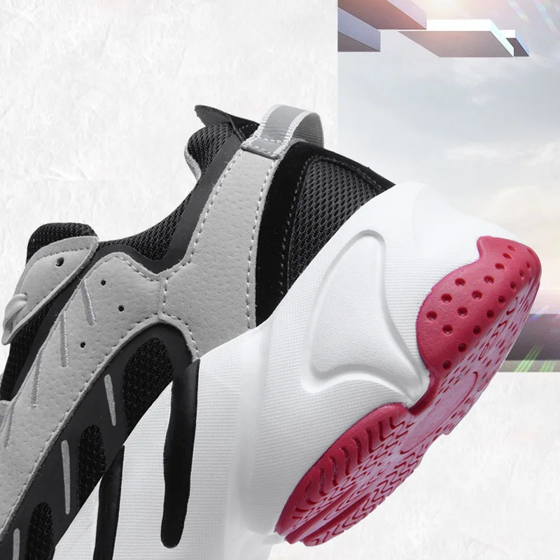 spesifikasi HikerKing Sneakers Pria Bermerek 2021 Sepatu Olahraga Kasual Pria Mewah Sepatu Latihan Tenis Sejuk Sepatu Pria Luar Ruangan Gym