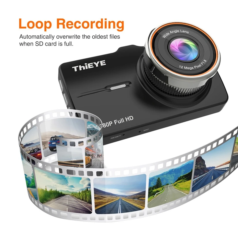 

for Carbox 5R Car Dash Cam Real 1080P Full HD Front Camera with 720P HD IP67 Water Resistant Rear Camera Dual Lens Car Recorder