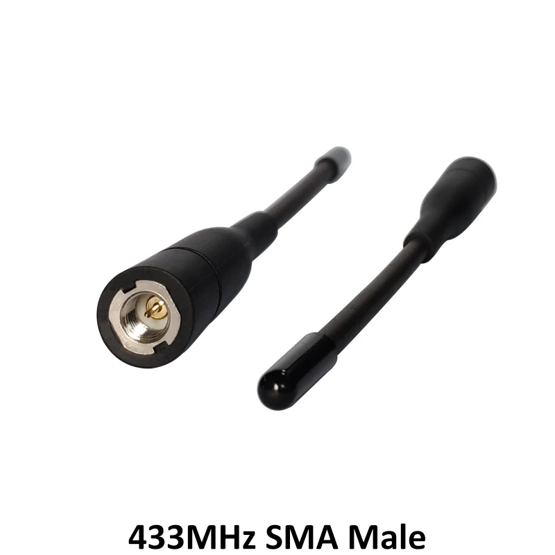 5 10pcs 433MHz IOT antenna SMA Male Connector antena 433 mhz antenne directional waterproof antennas for Walkie talkie wireless