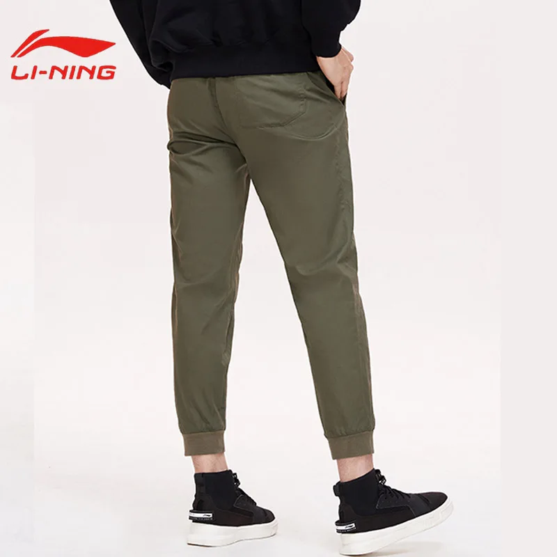 (Break Code) мужские баскетбольные штаны Li Ning BAD FIVE для отдыха 100% хлопок удобные