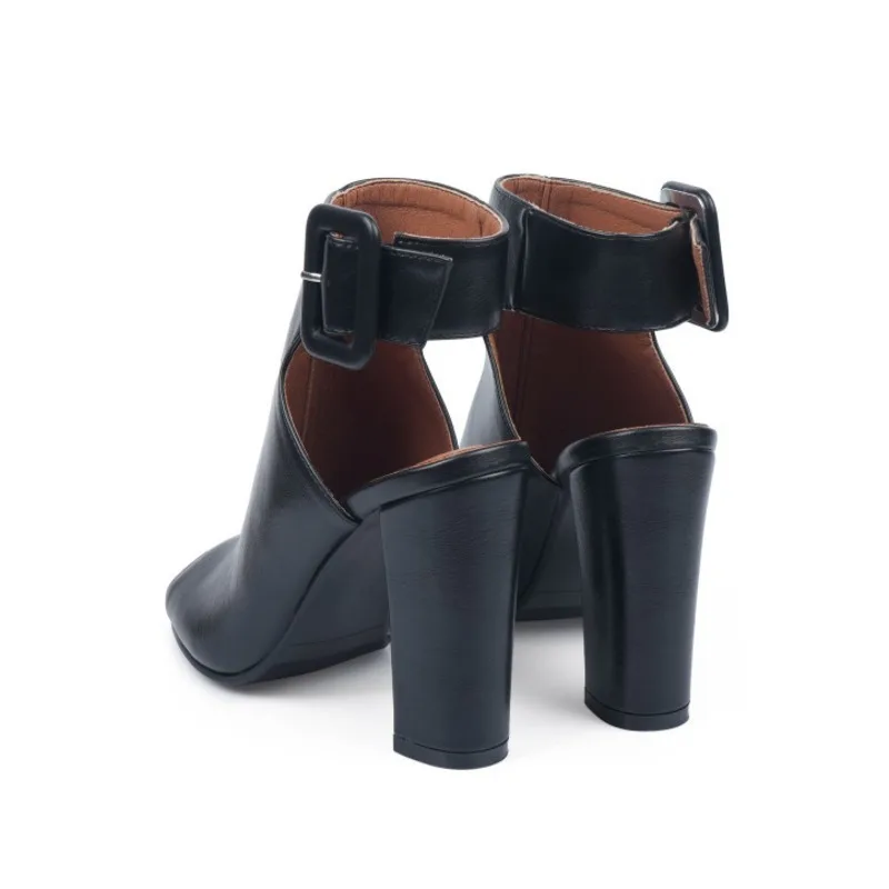 

2021 summer new Round head The fish's mouth Lady sandals All skin High heels Punk sandals Hot style in Europe and America