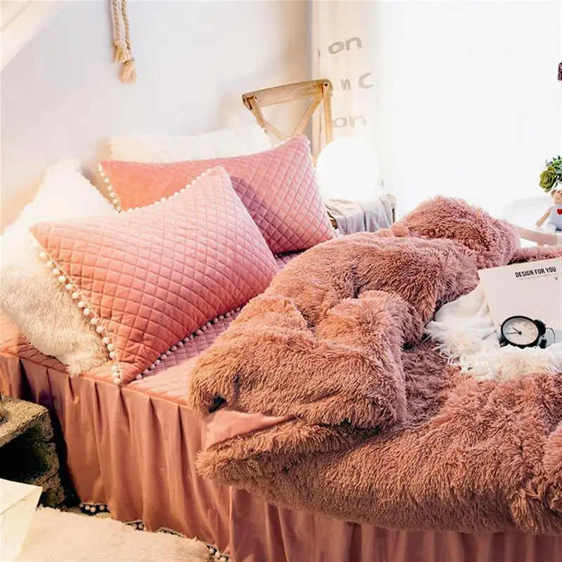 

50Super Soft Long Shaggy Fuzzy Fur Faux Fur Warm Elegant Cozy With Fluffy Sherpa Throw Blanket winter blankets for beds
