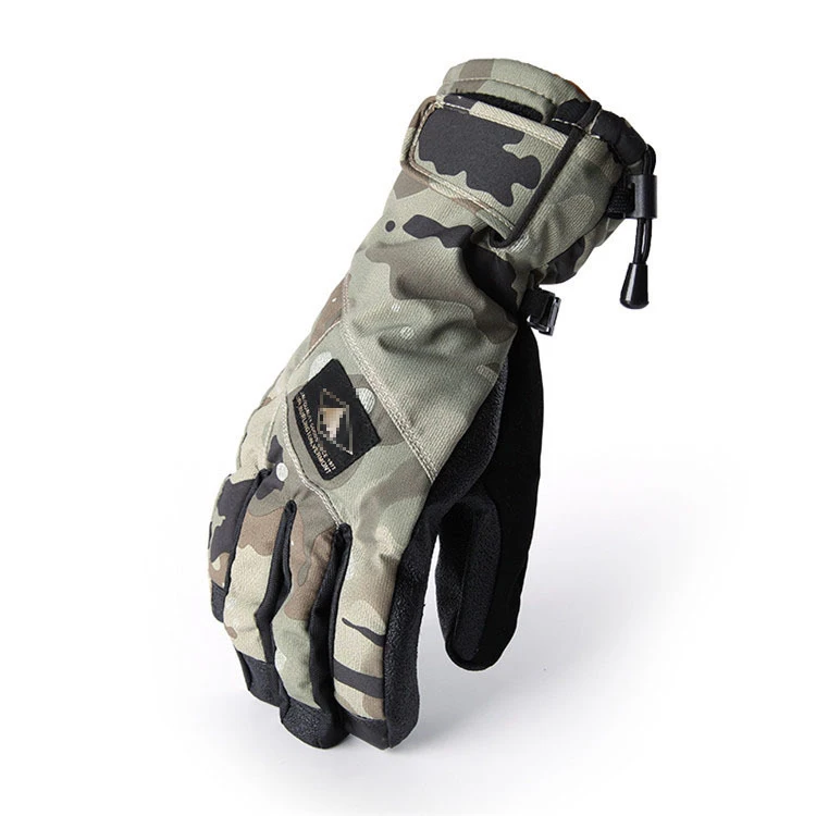 

Men Waterproof Ski Gloves Women Winter Outdoor Warm Five Finger Ski Gloves Wear Resistant Gant Chauffant Skiing Gloves EF50ST