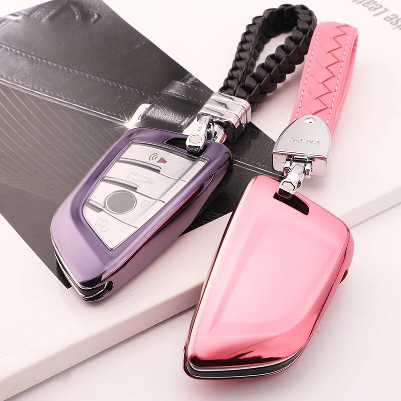 

2020 New Soft TPU Car Key Case for Car For BMW X5 F15 X6 F16 G30 7 Serie G11 X1 F48 F39 Car Shell Car-Styling Key Protection