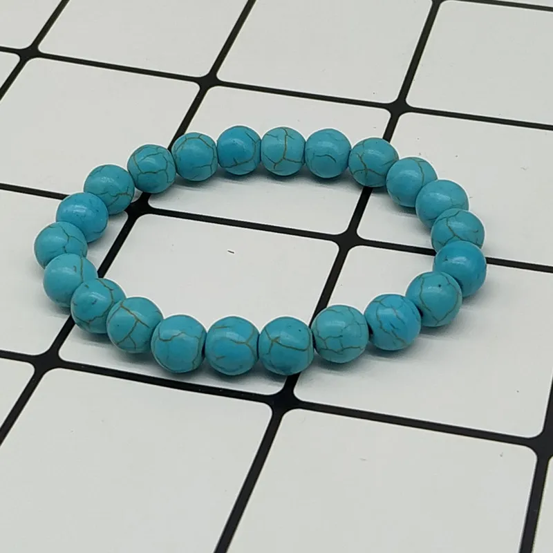 Бусины Из Натурального Камня Будда черный лавовый камень браслет для йоги