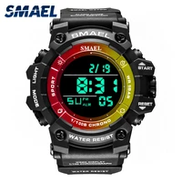 digital watch for men led clock smael sports wristwatches military stopwatch luminous relogio 8046 men watches sport waterproof