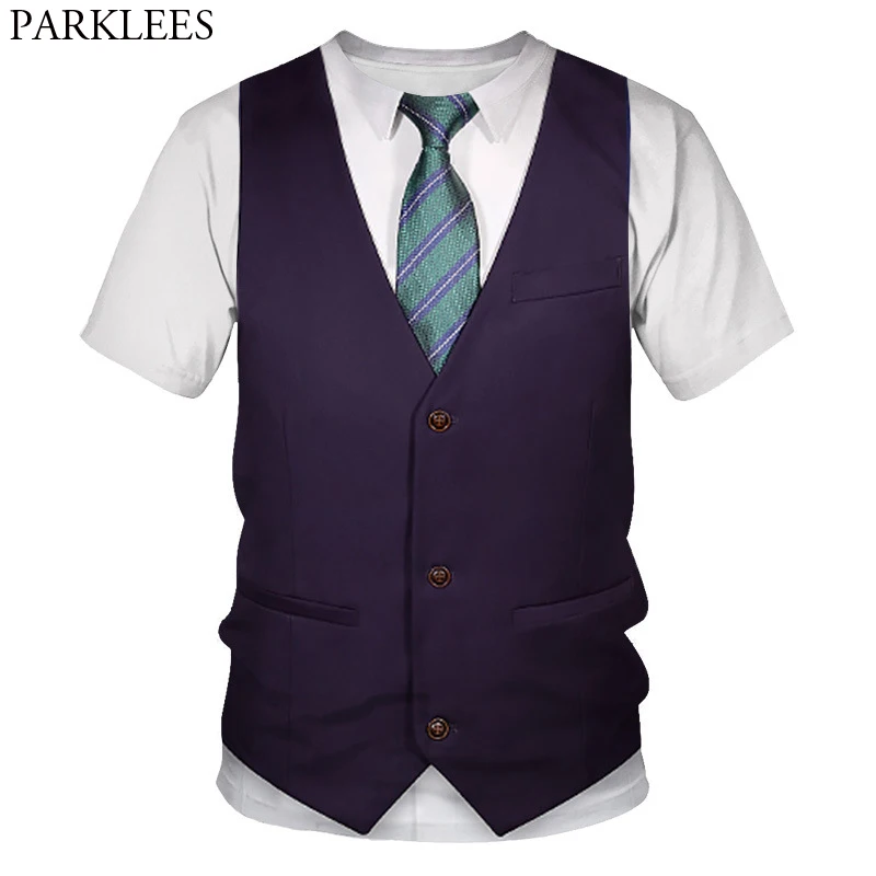 Искусственный жилет футболка с 3D принтом для мужчин женщин мальчиков девочек