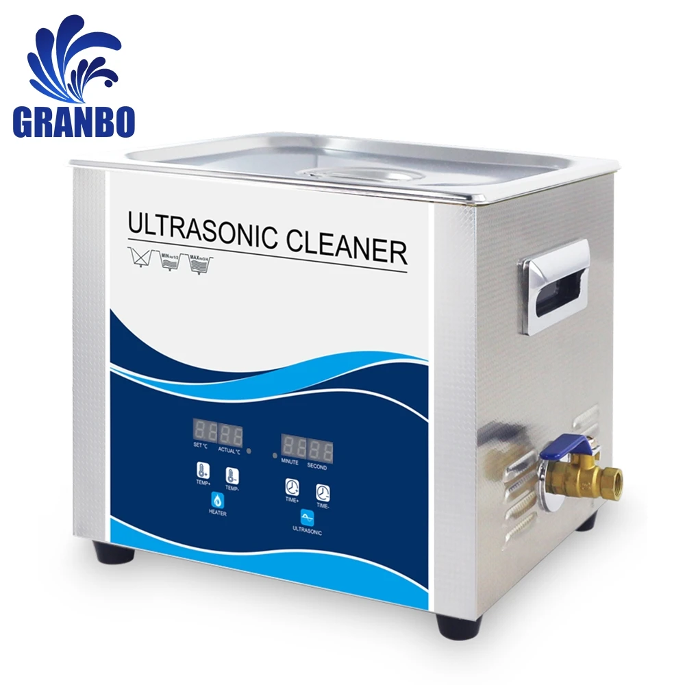 Digital Sonicator Bath 10Liter 240W/360W Ultrasonic Cleaner 220V 40khz Oil Mechanical Parts Washer Lab Electronic Board Manicure