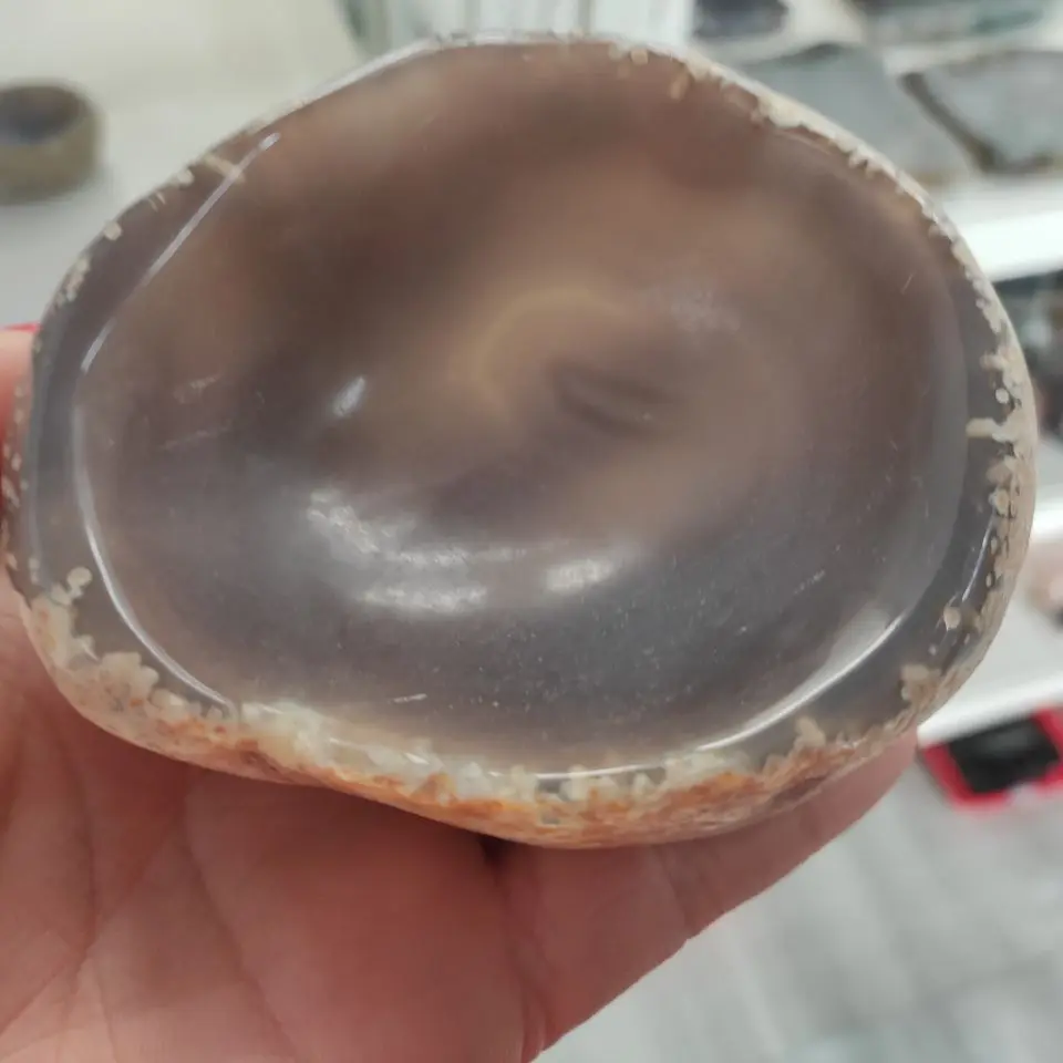 1 шт. Красивая Агатовая чаша пепельница для дома зеркальная | Дом и сад