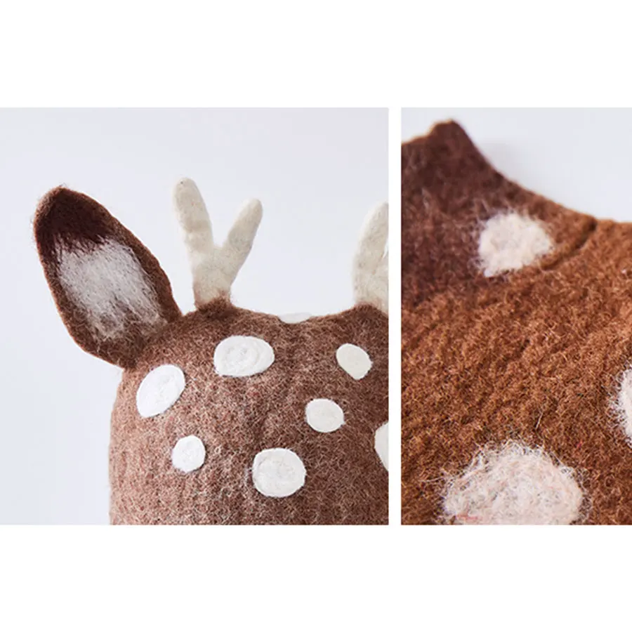 Модные оригинальные головные уборы ручной работы с животными шерстяные фетровые