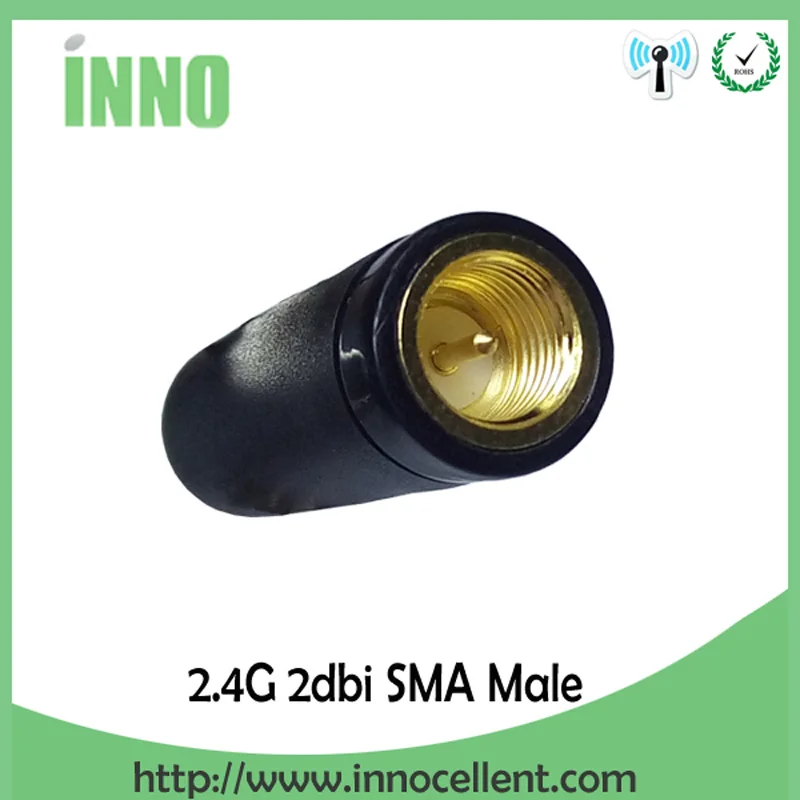 EOTH 10pcs 2.4g antenna 2~3dbi sma male wlan wifi 2.4ghz antene pbx iot module router tp link signal receiver antena high gain