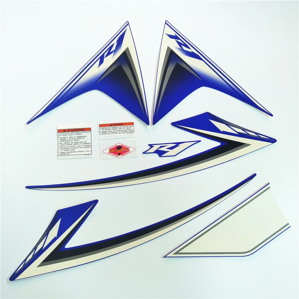 Мотоцикл для Yamaha YZF1000 R1 09 10 11 12 2009 2010 2011 2012 полный комплект Наклейка декоративная