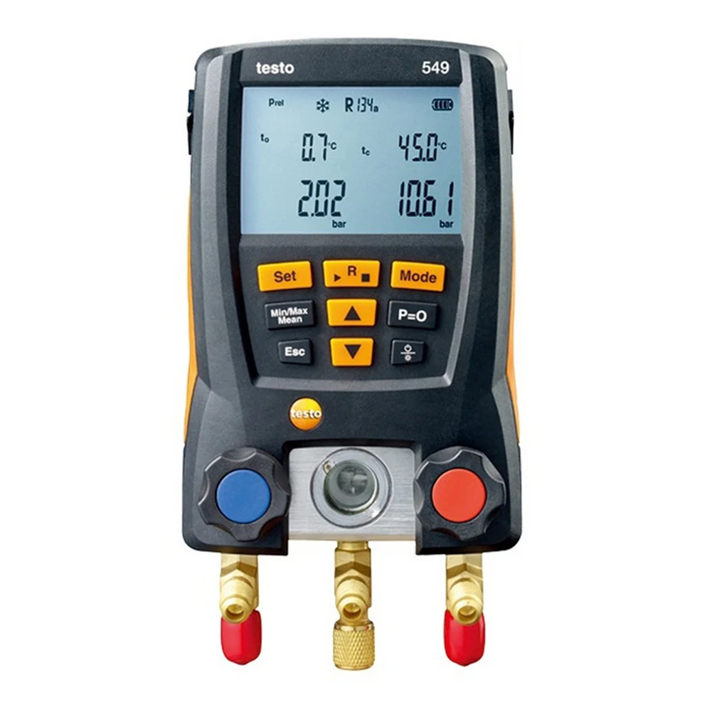 Testo 549/550 цифровой манометр Холодильный воздушный Давление измерительный датчик