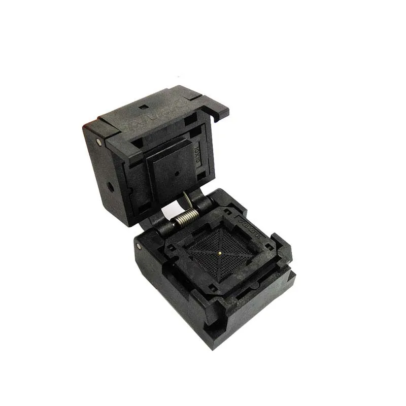 

Тестовый разъем QFN84 MLF84 IC, шаг 0,4 мм, флэш-накопитель с разъемом раскладушка, размер 10*10, адаптер для вспышки, разъем программирования