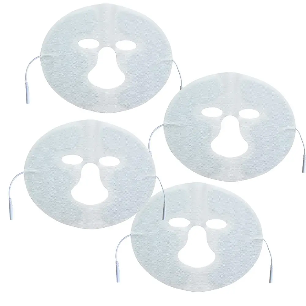 10 шт. Электротерапия маска для лица накладки массажная машина расслабляющая