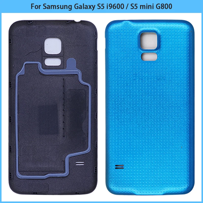 Новый чехол для задней крышки S5 Samsung Galaxy i9600 G900F G900H Пластиковая Крышка батарейного