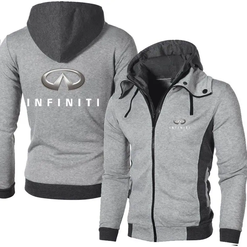 

New Style Men's Infiniti Outdoor Sweatshirts Casual Male Jackets Fleece Warm Hoodies High Quality SportWear Harajuku Outwear