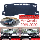 Противоскользящий коврик для Toyota Corolla E210 210 2019 2020, накладка на приборную панель, Солнцезащитный коврик для приборной панели, защита от УФ-лучей, автомобильные аксессуары