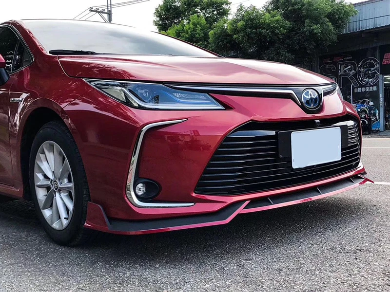 For Toyota Corolla Body kit spoiler 2019-2020 y ABS Rear lip rear front Bumper Diffuser Bumpers Protector | Автомобили и