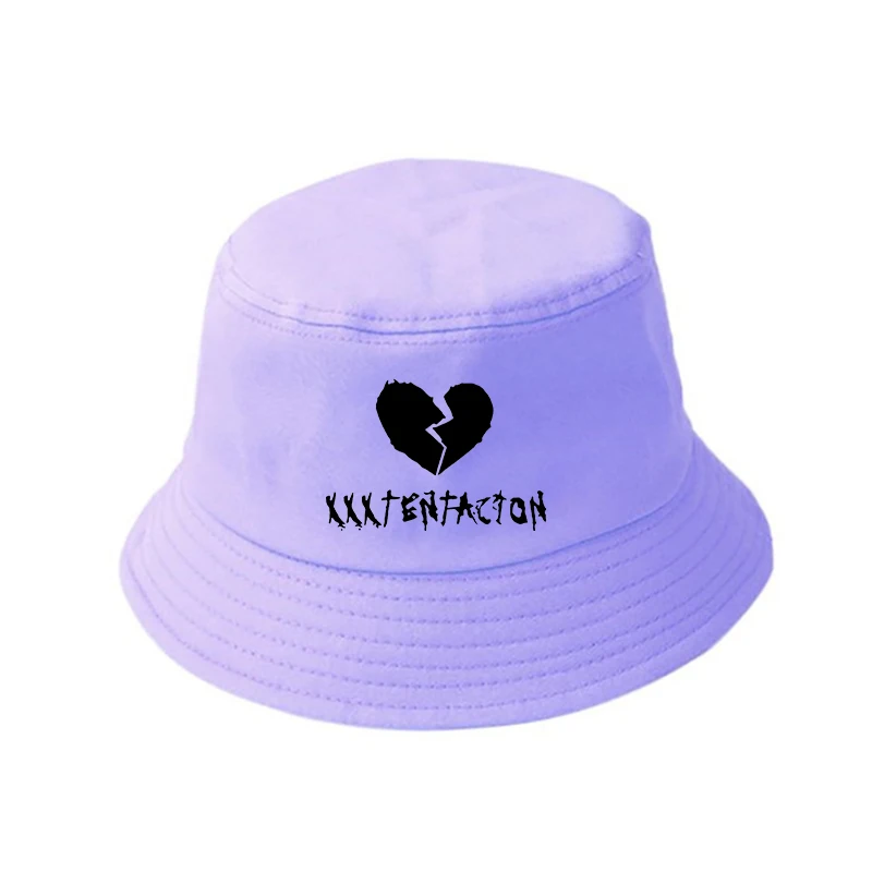 

2021 Lil Peep printing bucket hat Women Men Panama Bucket Cap The Design Flat Visor xxxtentacion Sun Fisherman Hat