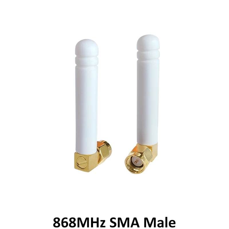 GRANDWISDOM 10pcs 868mhz antenna 3dbi sma male 915mhz lora antene pbx iot module lorawan signal receiver antena
