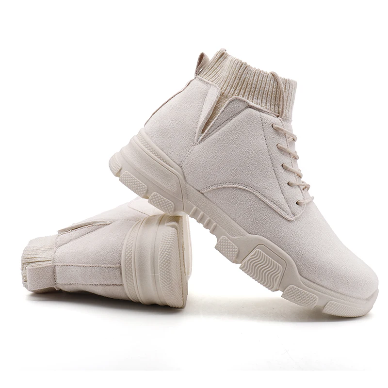 Мужские ботинки размера плюс 46 зимние для мужчин зимняя обувь на каблуке botas Mujer