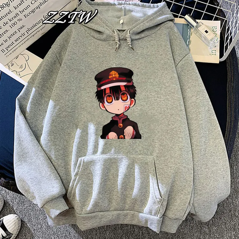 

Funny Cartoon Tops Hoodie Female Toilet Bound Hanako Kun long sleeve Graphic Hoodie Shaman King Kawaii Japanese Anime Hoodie