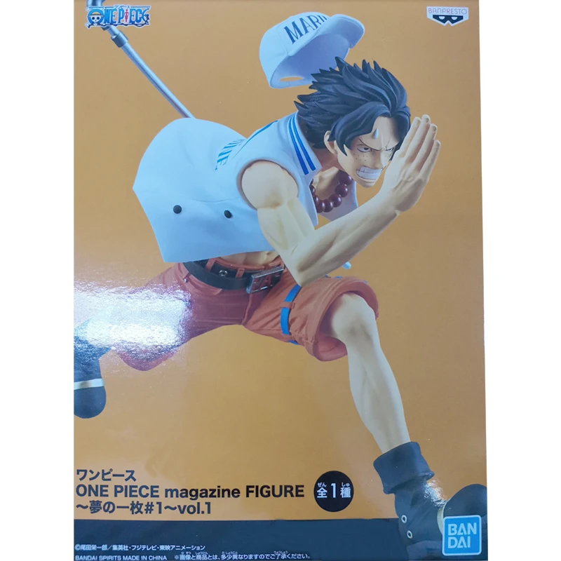 

Bandai Banpresto One Piece Collection Figure Anime Figure Portgasd Ace Toy Figure 17Cm Abs Figure Collection Gift