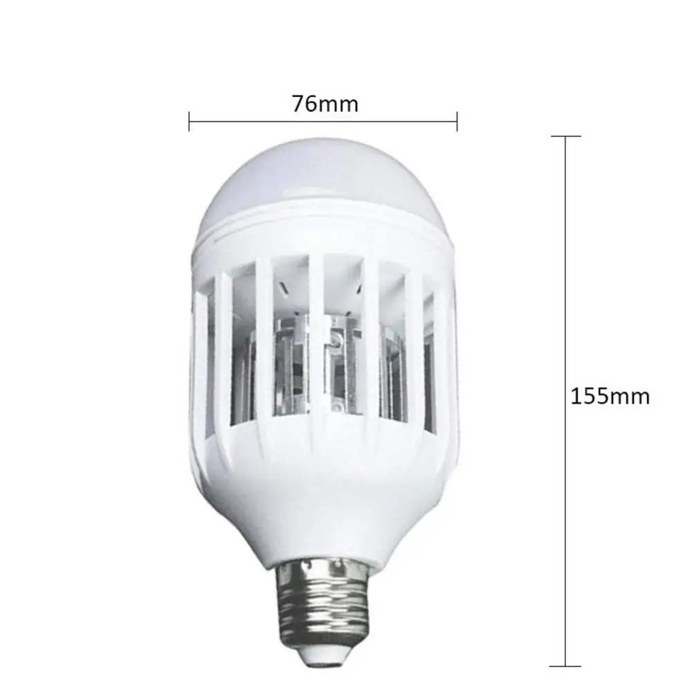 bulb Электрическая ловушка для комаров, светодиодный лампы Fly Ловушка для комаров светильник анти средство от насекомых, комаров убийца вредителей Управление средство от насекомых - Испускаемый цвет: bulb