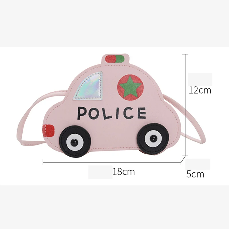 Детская сумка через плечо с мультипликационным рисунком полицейского