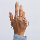 Женское Винтажное кольцо в стиле панк, в готическом стиле