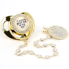 пустышки для малышей для новорожденных соска для младенца для новорожденных пустышка Клипса для соски от производителя, алмазная граница, распродажа, как горячие пирожные, бриллиантовое сверло, успокаивающее рот пятно