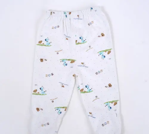 

Baby & children's Newborn Boy Girl Underwear Animal Print Shirt and Pants 2PCS Boys Girls Cotton Soft