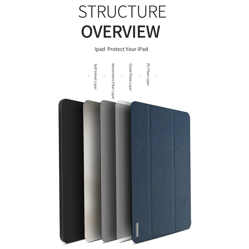 for Apple iPad PRO 12.9 Inch Tablet PC Case with Press Pen Anti-Lost Card Slot Design PU Protective | Компьютеры и офис