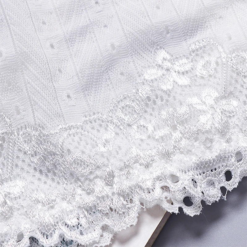 

Solid Women Tube Tops High Quality Lace Floral Girls Full Cup Strapless Wire Free Wrapped Chest Female Bras 3 Colors