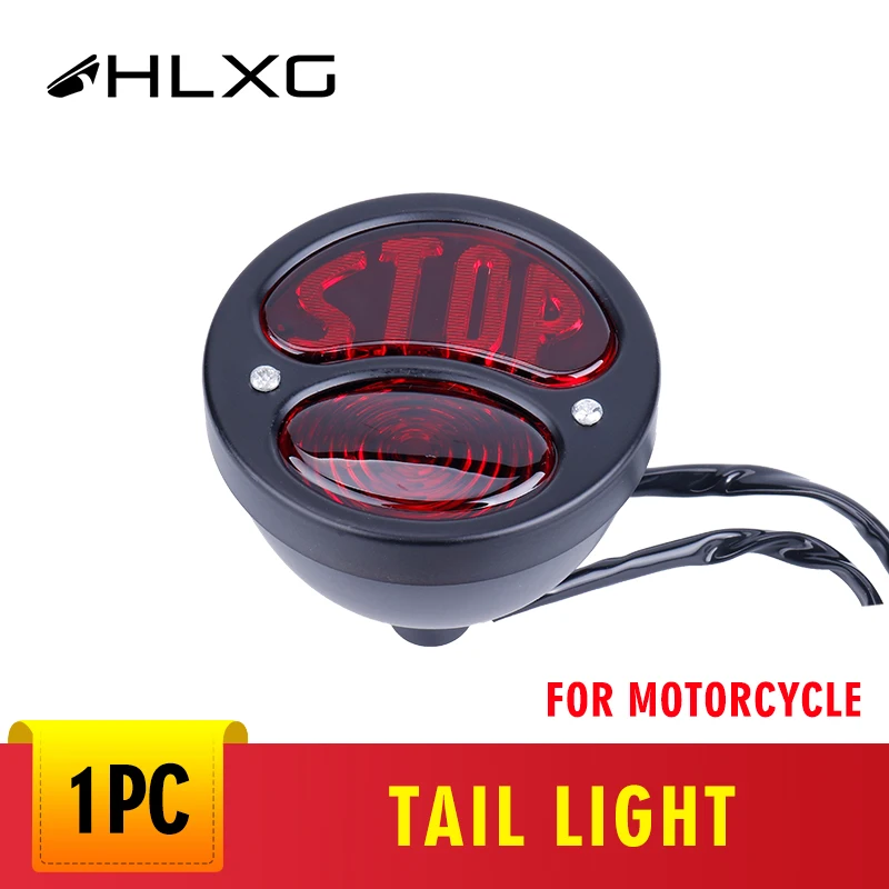 1 шт. водонепроницаемый сигнальный задний фонарь для мотоцикла индикаторная