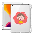 Чехол с аниме для iPad Pro 11, симпатичный чехол 2020 10,2 8 поколения Air 4 Clear Mini 5 7 6 Pro 12,9 10,5 Air 2, симпатичный чехол Chi-bi Maruko