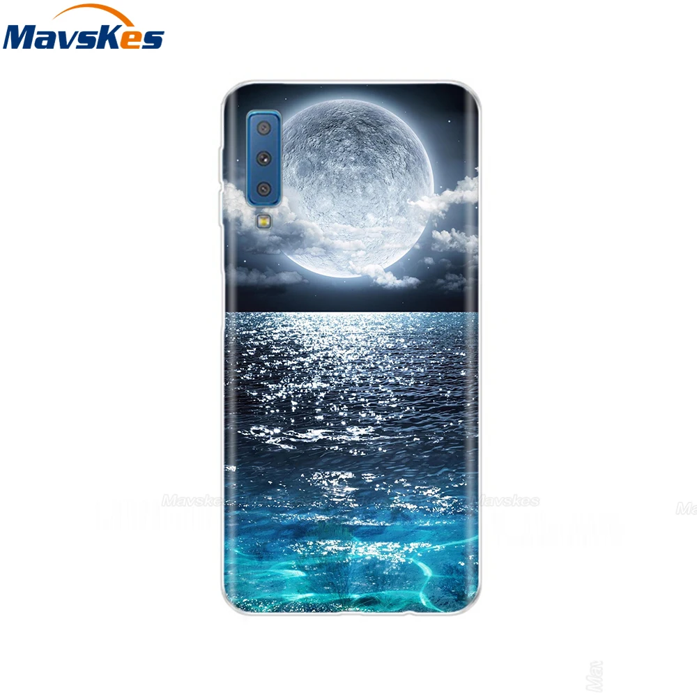 37 Силиконовый чехол для samsung Galaxy A7 чехол A750 A750F чехол 6,0 'TPU чехол для телефона samsung A 7 750 750F Fundas Coque - Цвет: 37