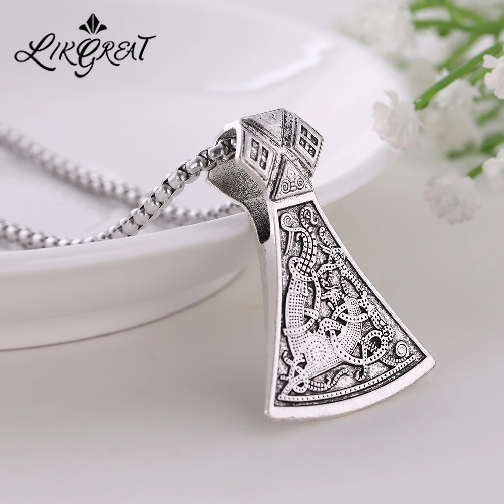 Славянские Молот Тора Руна викингов топор амулет подвески Северный талисман