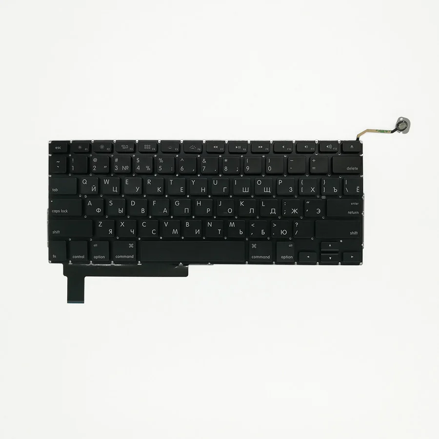 Новая маленькая Русская клавиатура для Macbook Pro 15 &quotUnibody A1286 2009 2010 2011 2012|Клавиатуры