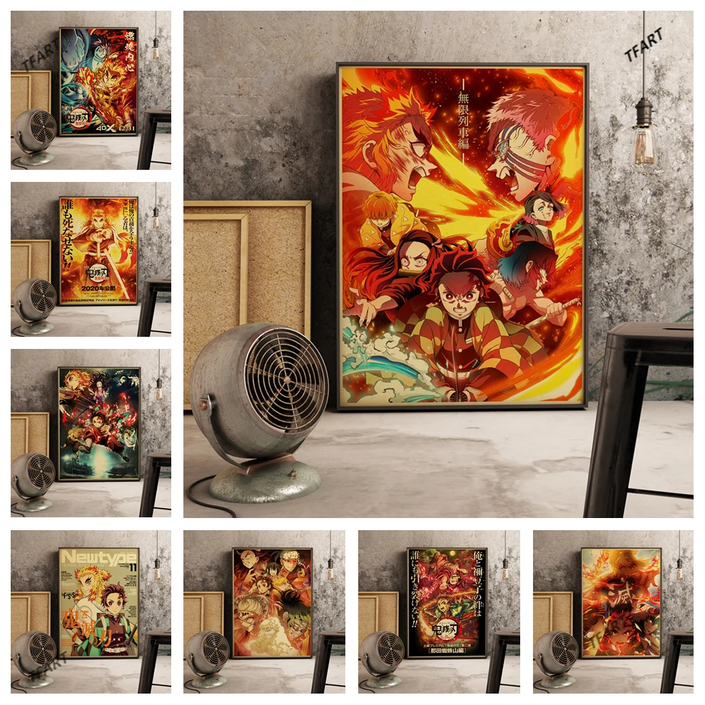 

Japanese Manga Movie Devil Killer Diamond Painting Diamond Inlaid Diamond Embroidery DIY Full Diamond Embroidery Home Decoration