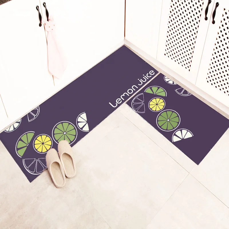 

Long Kitchen Mat Bath Carpet Floor Mat Home Entrance Doormat Tapete Absorbent Bedroom Living Room Floor Mats Modern Kitchen Rug