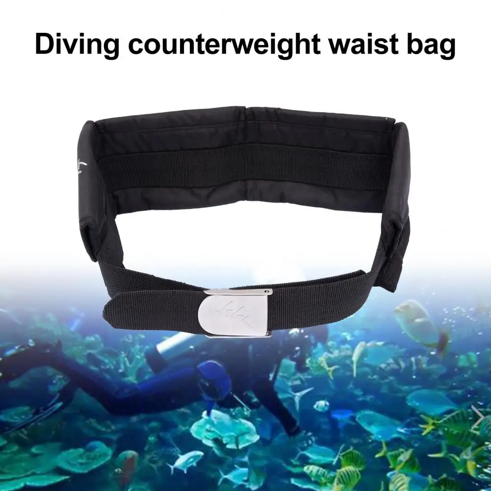 Практичный гладкий ремень для дайвинга с 4 карманами подводного плавания водных