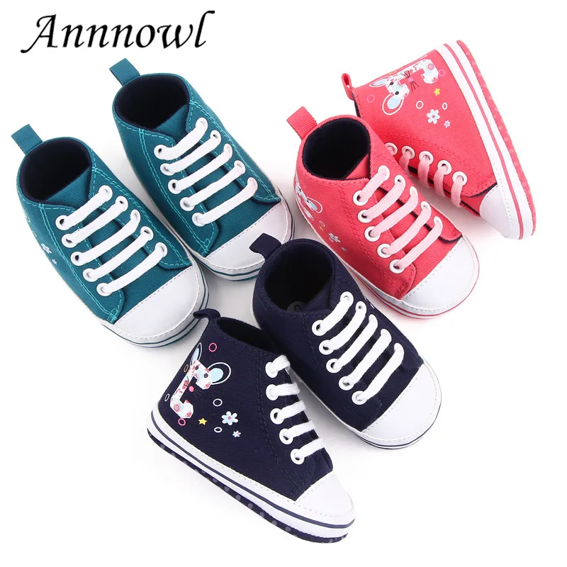 Модные брендовые ботинки для новорожденных девочек на 1 год с мягкой подошвой